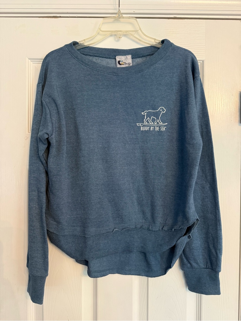 Women's Slate Blue Crewneck Sweatshirt